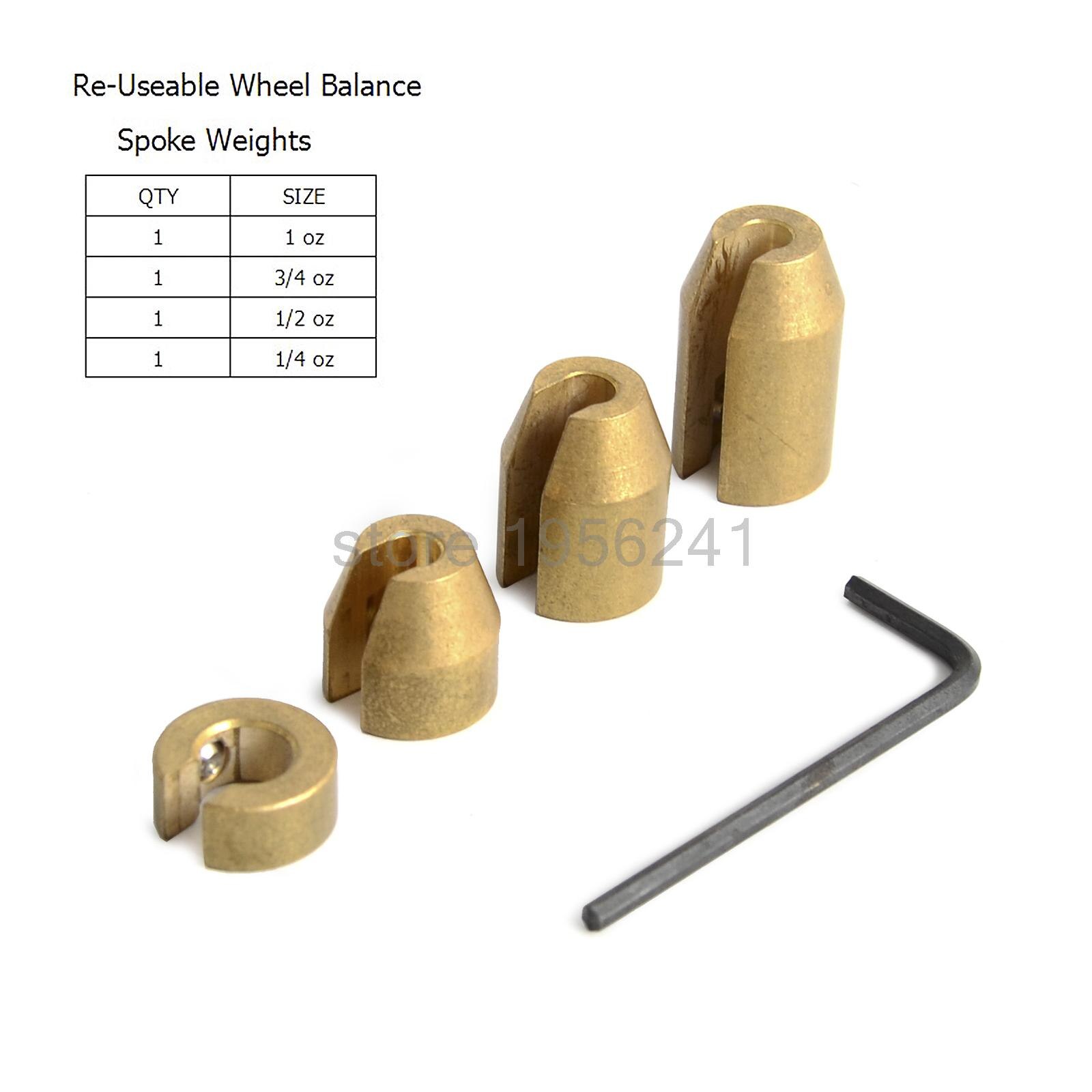Reusable Motorcycle Wheel Balance Weights For Spoke Wheels