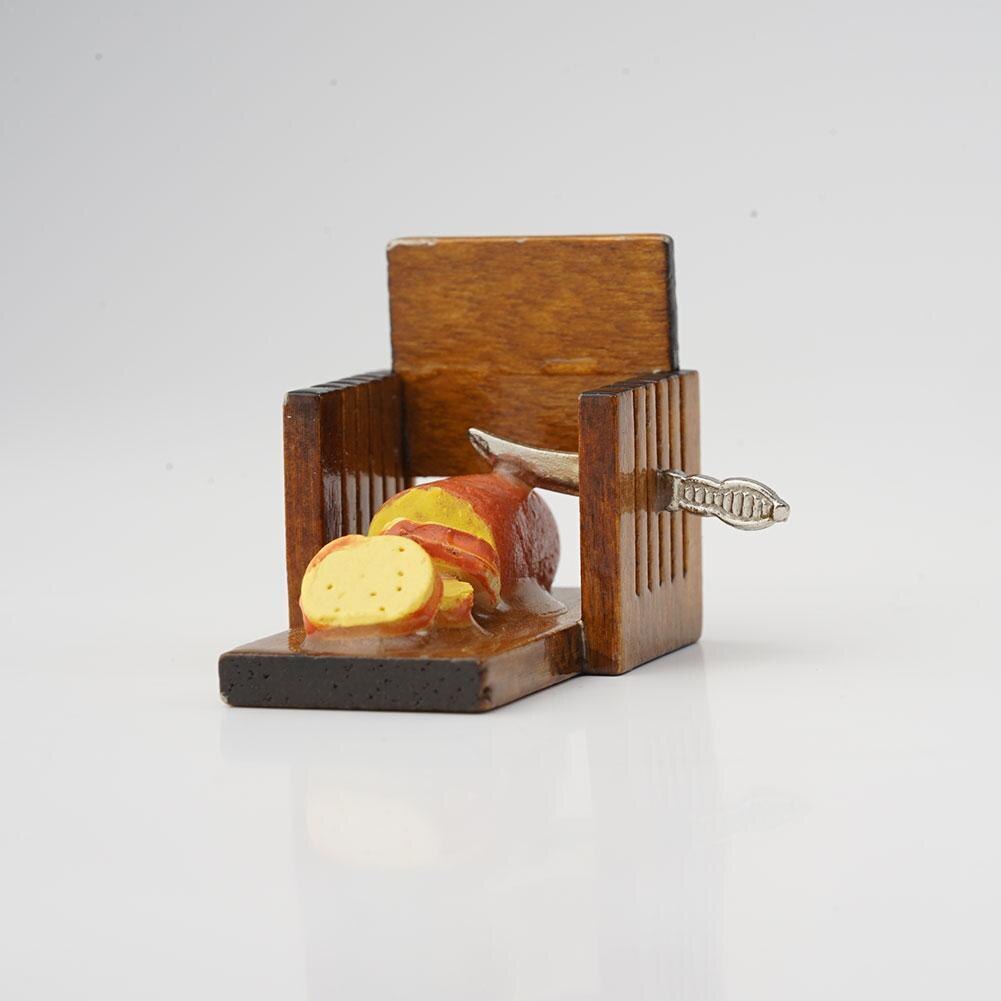 1/12 Dollhouse Mini Simulatie Toast Brood Slicer Model Accessoires Speelgoed Poppen Keuken Speelhuisje Huis P6E8