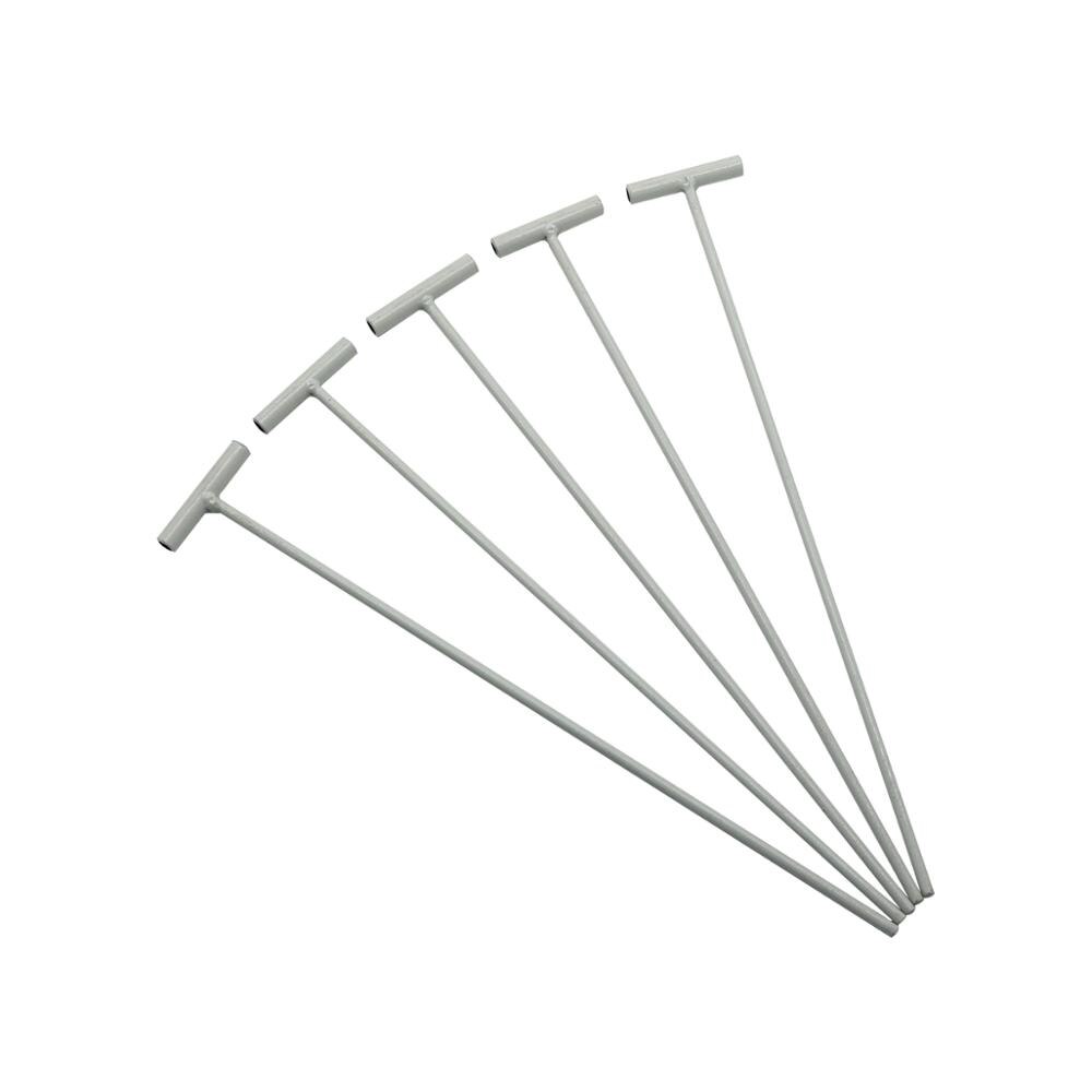 Othmro PP Plastic Lassen Staven Rode 6Pcs 5mm Breedte 2.5mm Dikte 1Meter Lengte voor Plastic Lasser Gun