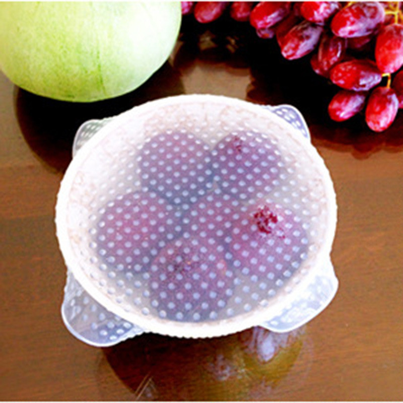 DUOLVQI Square Shaped Silicone Food Covers Kitchen utensils Cover Food Stretch Lids cuisine Microwave Accessories Kitchen Gadget