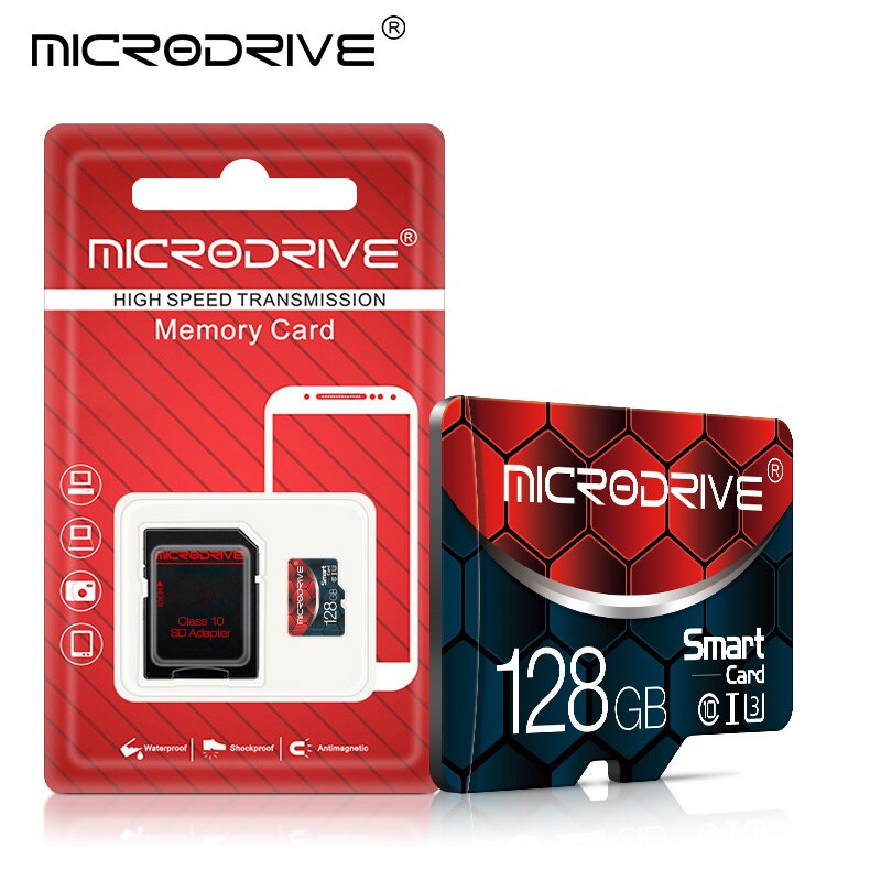 Microsd Memory cards 32GB 16GB 8GB High speed 64GB class 10 micro sd card 128GB cartao de memoria TF card for Phone/pc: 128GB