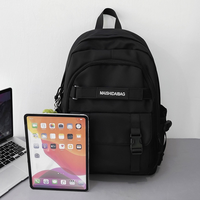 frauen Rucksack Große Kapazität Wasser Abweisend Nylon unisex Reise Rucksack lässig Hochschule Stil Schüler Schul