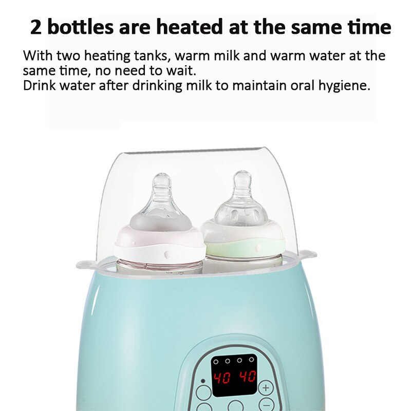 2 in 1 Automatic Warm Milk Sterilizer Baby Bottle Disinfection Multi-function Intelligent Thermostat Baby Bottle Warmers