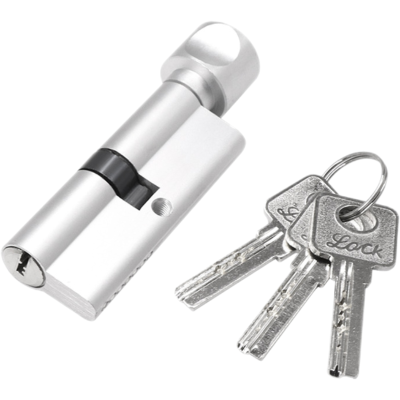 Marie Door Handle Lock Set For Interior Doors Modern Split Lock Cylinder With Keys Bedroom Bathroom Mute Door Handles Universal