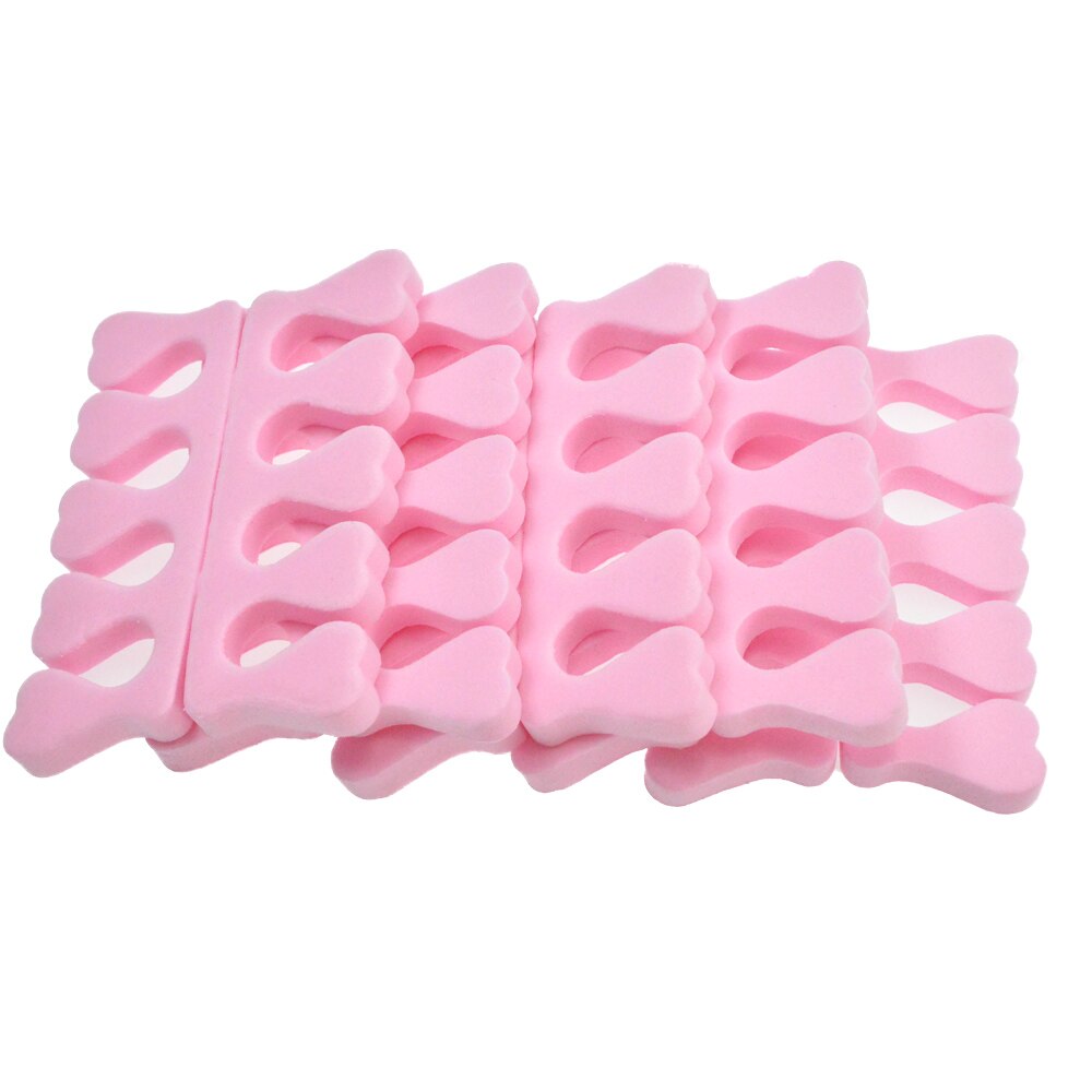 2pcs Soft Foam Sponge Toe Separator Finger Separator Nail Art Tools Feet Care Manicure Pedicure TR20