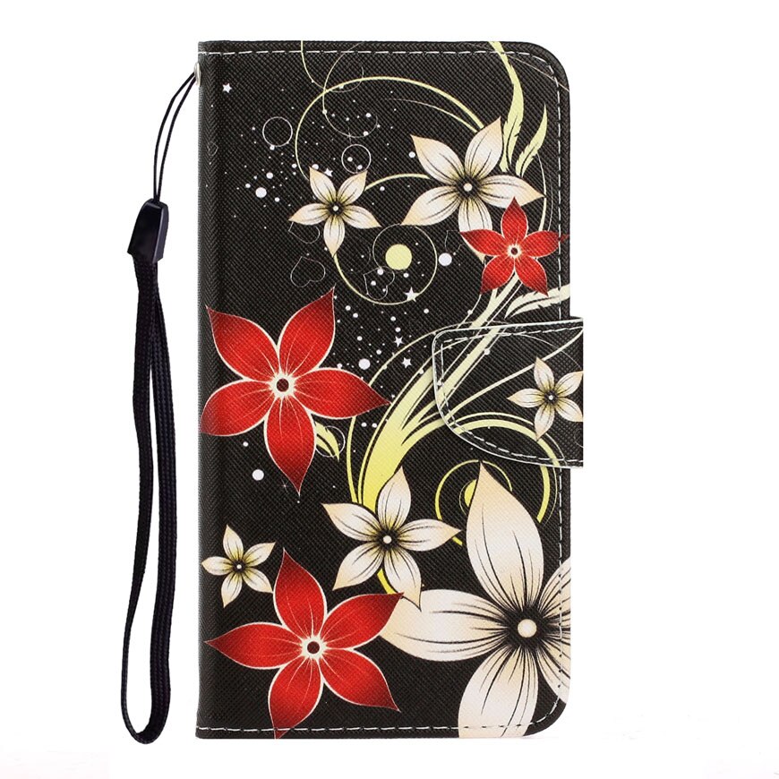 Leren hoesje voor huawei p smart case coque huawei p smart psmart fig -lx1 fig -lx2 fig -lx3 fig -la1 cover flip portemonnee hoesjes: T13
