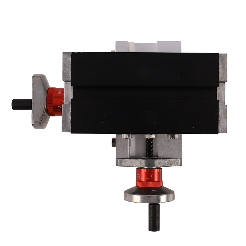 Metal Cross Table Maximum Travel x Axis 50mm Y Axis 32mm for Zhouyu Tool Metal Mini Machine