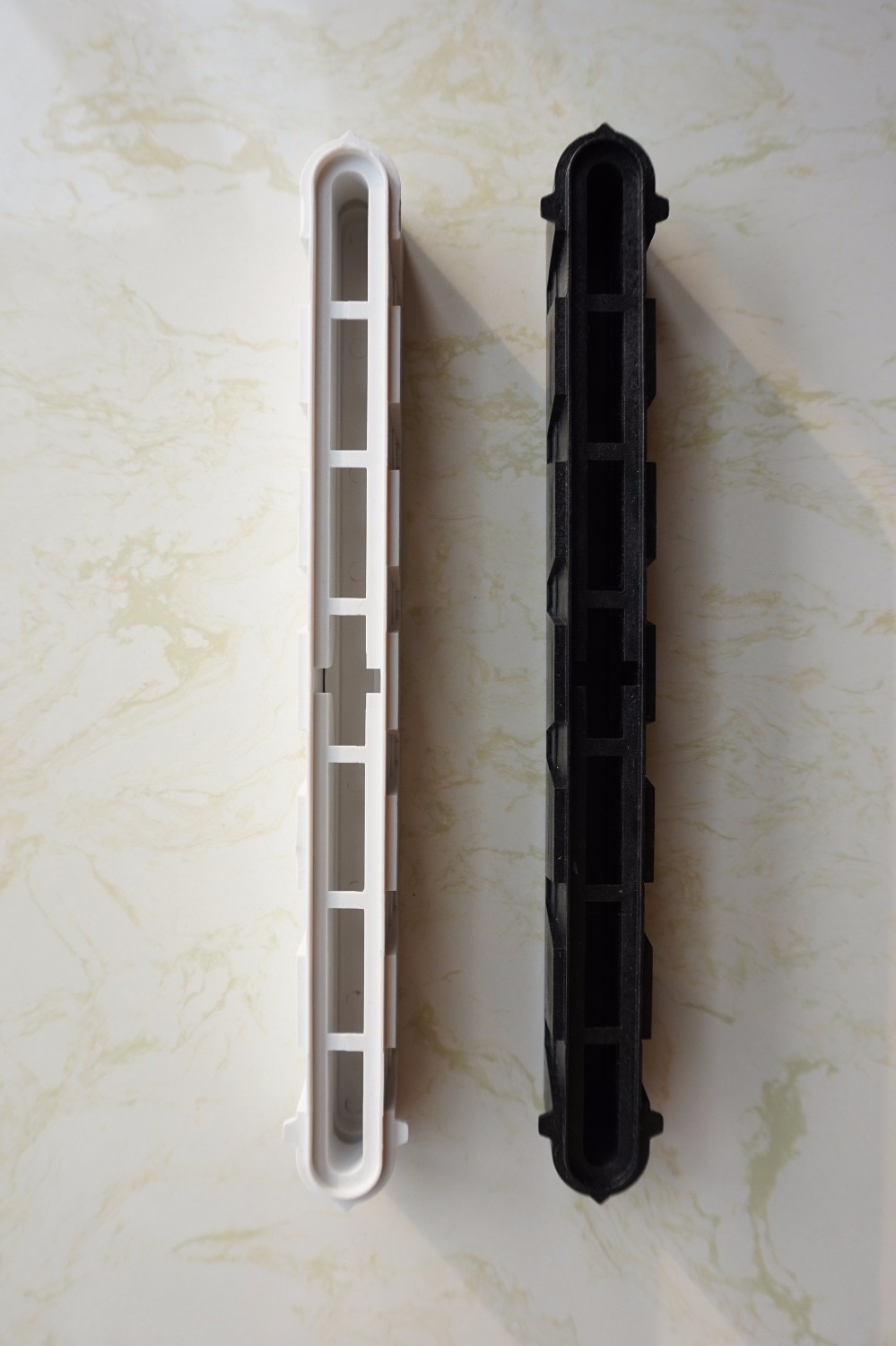10 inch Zwart Longboard Fin doos vinnen doos US fin stekkers (2 stks)