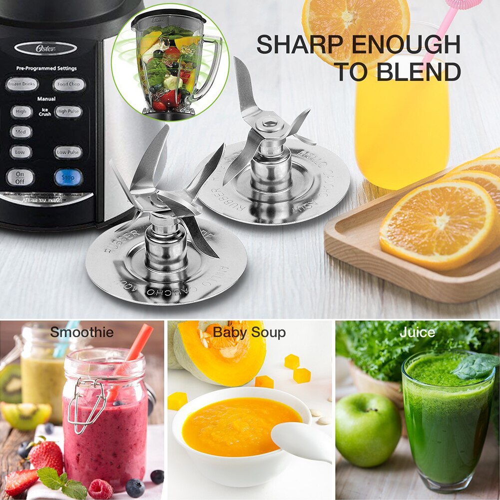 Parte di ricambio per frullatore Oster OSTER 4961, 4980 lama base in bachelite anello di tenuta albero quadrato kit miscelatore accesso macchina frullatore