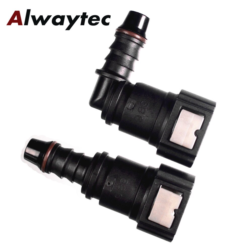 Car styling Universal Fuel Line fitting OE Fuel Line Quick Connector fit for ID8 Nylon tube