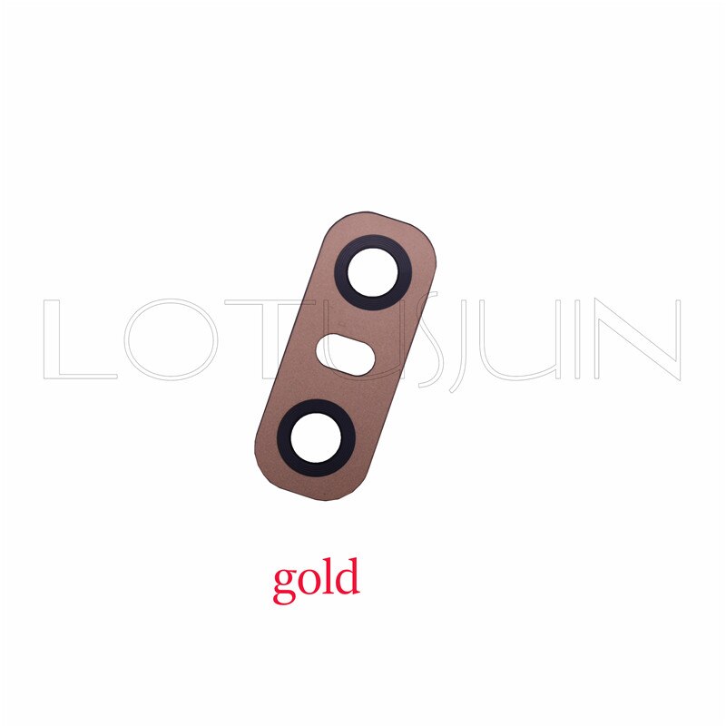 1pcs OEM glass lens back Camera Lens Cover With Adhesive Sticker For LG G6: gold