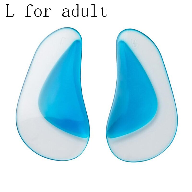 1 paar Orthopädische Bogen Orthesen Unterstützung Einlegesohle Fuß Platte Flatfoot Korrektor Schuh Kissen Fußpflege EinfüGen Einlegesohlen Silikon Gel: Licht Gelb