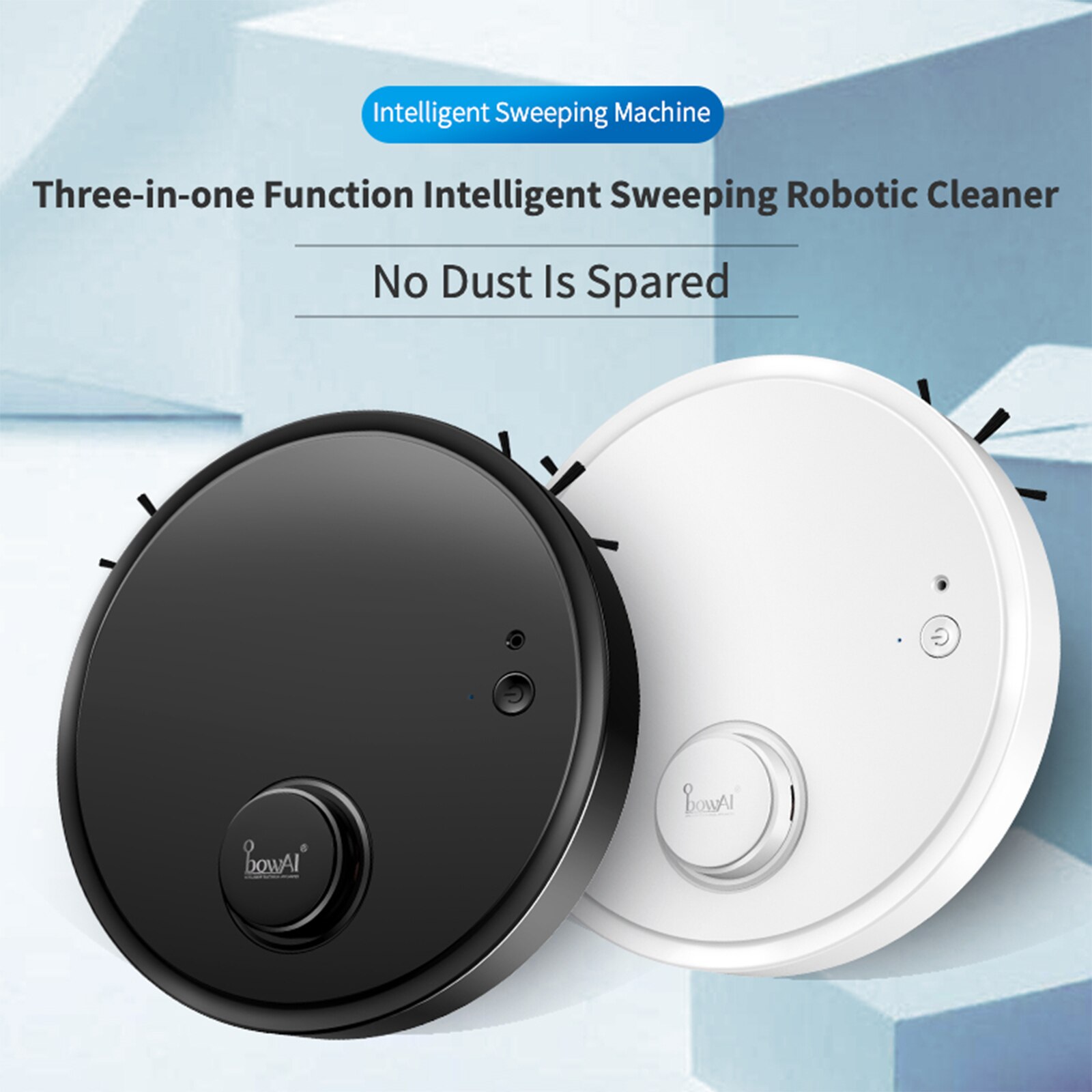 Robotic Vacuum Sweep Suction Wipe Floor Sweeper Carpet Cleaner Rechargeable Smart Home Sweeping Robot Capable of Wet and Dry