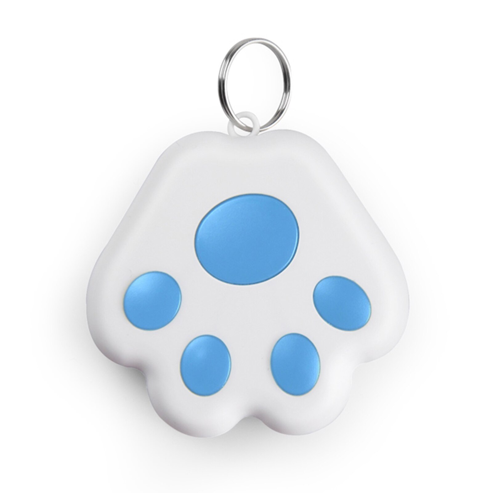 Smart Key Finder Mini Bluetooth Tracker Apparaat Auto Alarm Tegel Portemonnee Sleutels Alarm Locator Realtime Kids Huisdieren Anti-verloren: Sky Blue