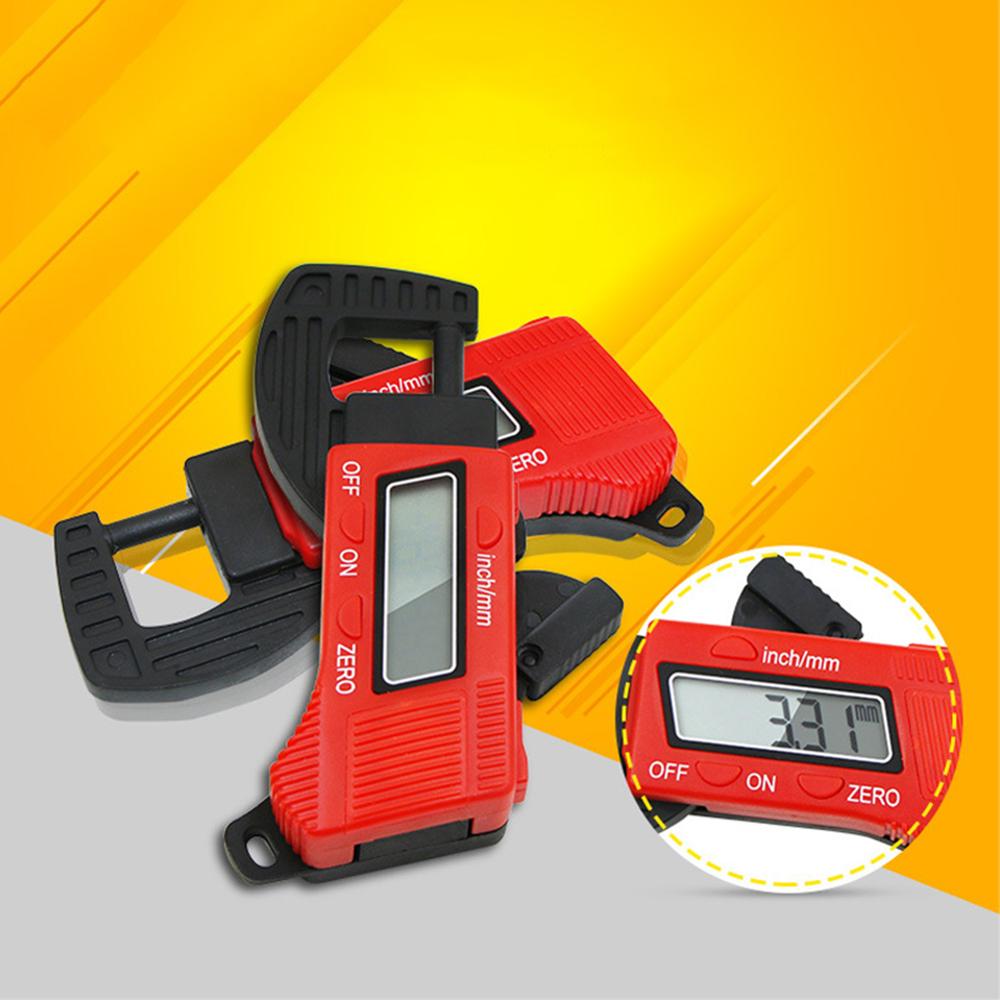 0-12.7mm Digital Electronic Thickness Gauge High Precision Lateral Thickness Measuring Tool Multifunction Hand Tools