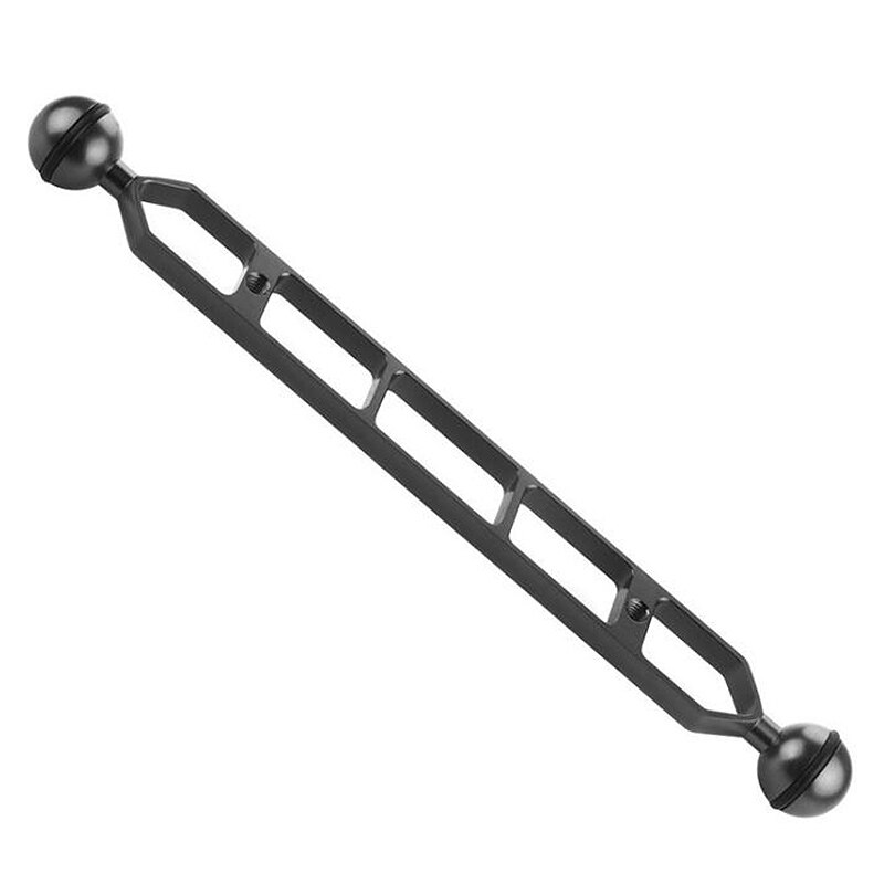 Universal para Gopro fotografía soporte buceo Luz de relleno brazo 11 pulgadas bola cabeza luz brazo mariposa Clip biela