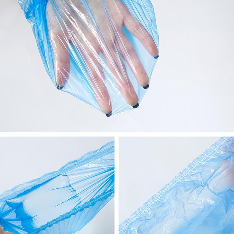 10 pz/pacco Usa E Getta Cuffia per la doccia Cappello Prodotti per Il Bagno del Salone di Capelli costume Da Bagno Elastico Vasca Da Bagno Doccia Chiaro cappucci uno-spento cappucci Hotel j0O1