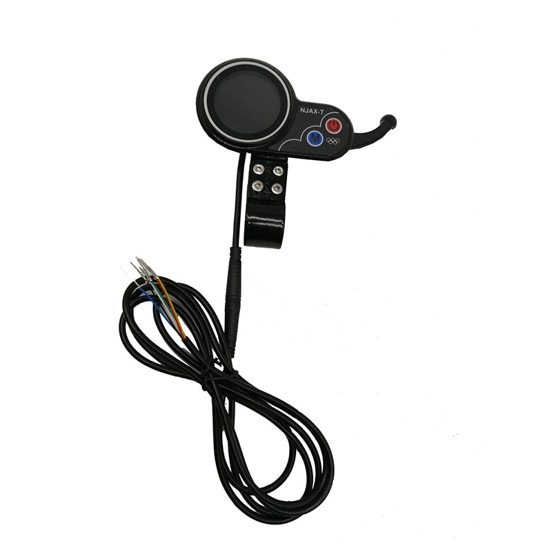 NJAX Intelligent Brushless Controller and LCD Acceleration Instrument for Electric Scooter E-Bike 36V / 48V Universal