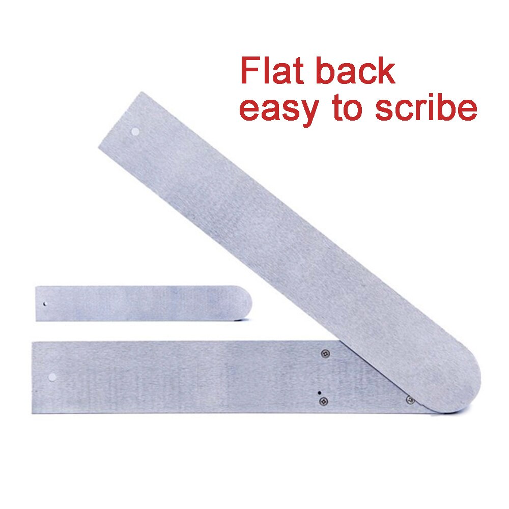 360 Degree Stainless Steel Digital Angle Finder Ruler Measure Angle Length Digital Ruler Protractor Measure Tool Metric Imperial