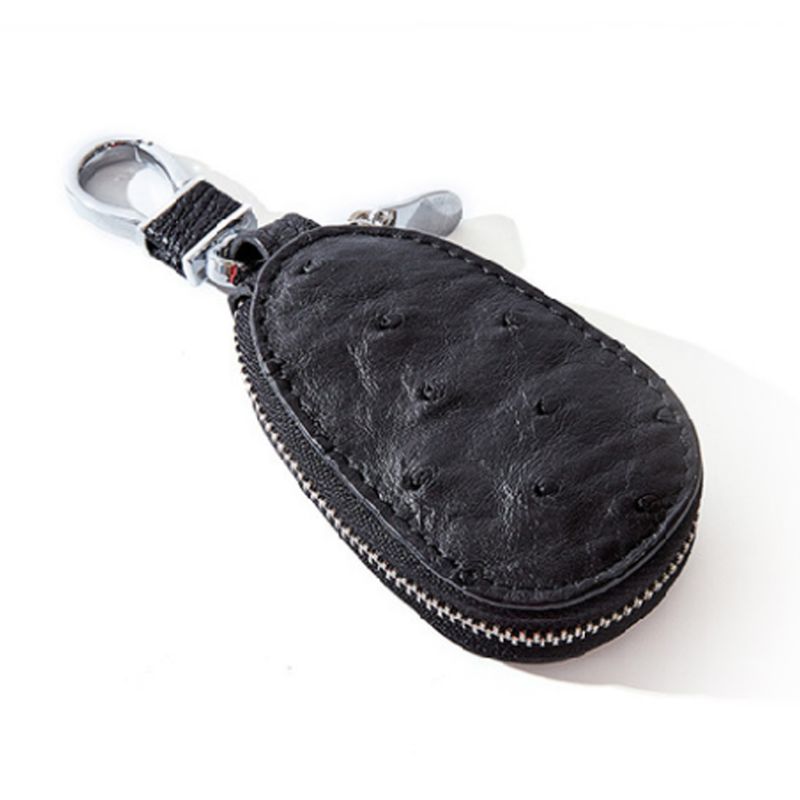 Draagbare pu leren autosleutelhouder portemonnee tas sleutelhanger portemonnee: Bk2