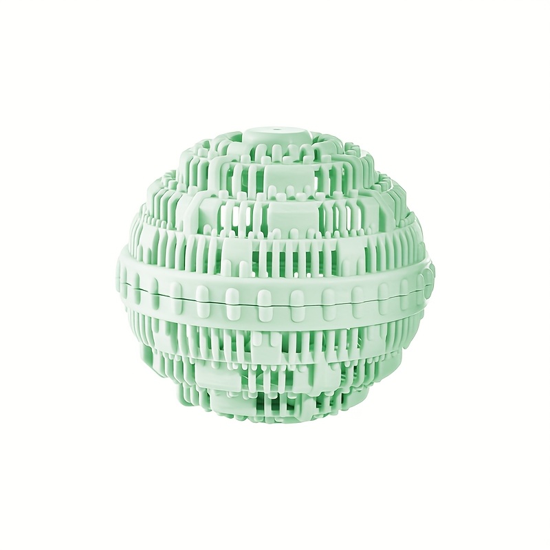 Gjenbrukbare vaskeballer, anti-floker, tøymykner, flekkfjerner - miljøvennlige vaskeballer tørkeballer: Militærgrønn