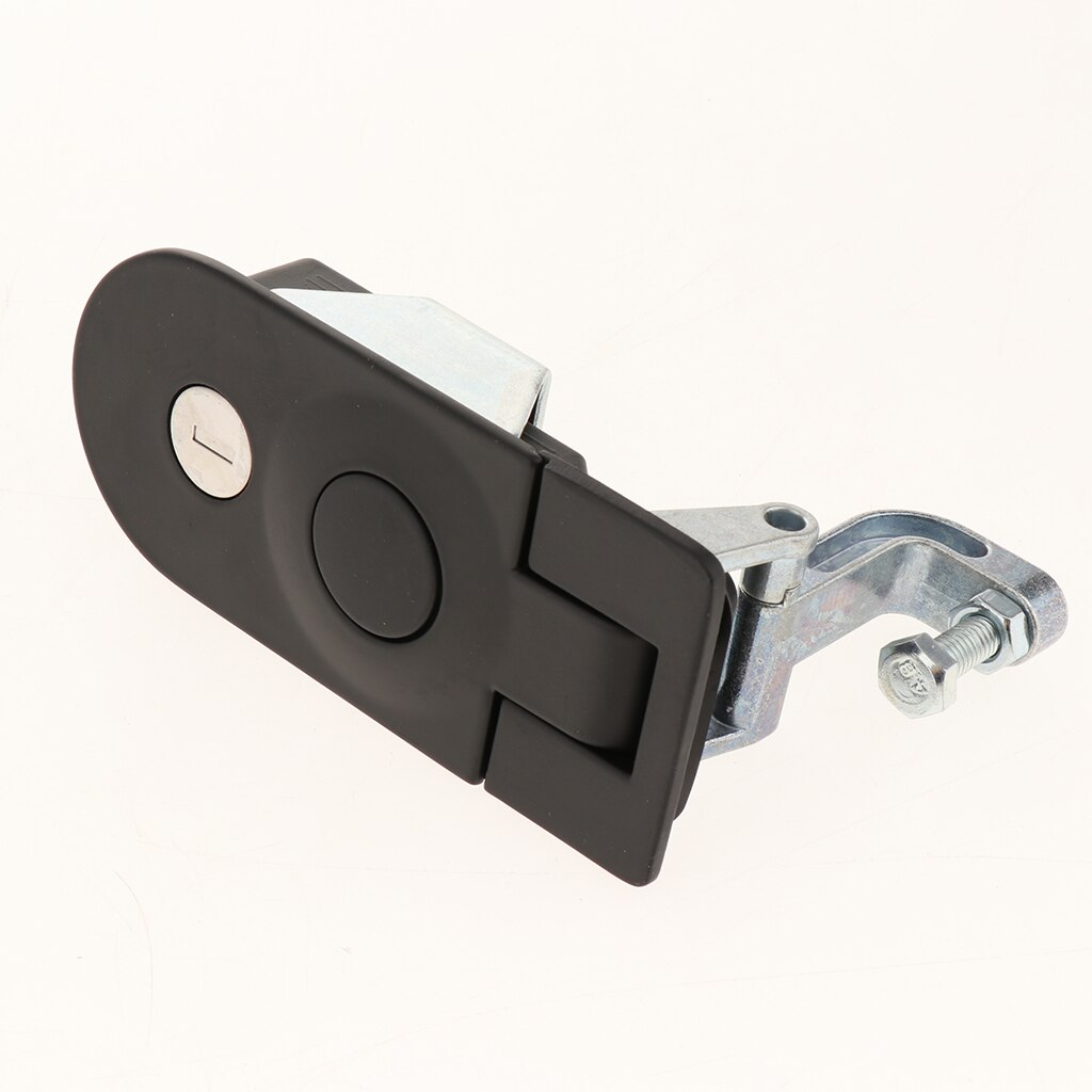 Compression Latch Lever Lock for Horsebox Trailers Locker Doors Tack Box, Black