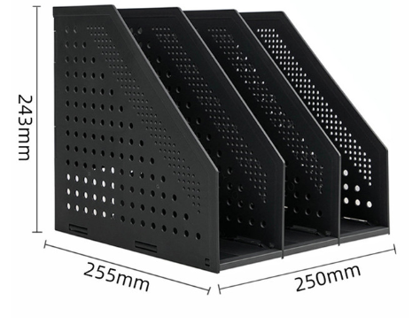 Stretchable File Organizer Box Office Desk File Tray Foldable Magazine Holder Stand Office Organizer Desktop File: 3 Joint Box