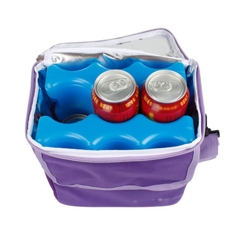 600ml Reusable Ice Brick Ice Block Ice Pack Cooler Milk Storage For Cooler Bag #415