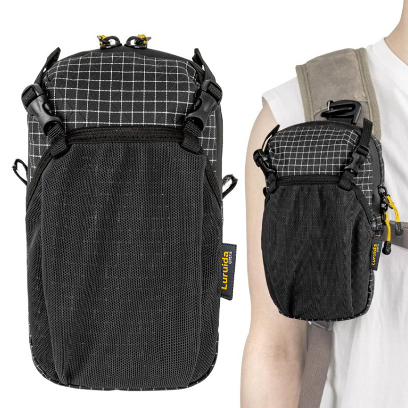 Rucksack-Schultergurt-Tasche Smartphone-Gurt-Pack Wasserdichte Rucksack-Gurttasche Anbauteil für Sport Wandern Camping