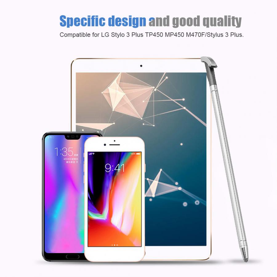 Writing Operating Touch Stylus Pen for LG Stylo 3 Plus TP450 MP450 M470F/Stylus 3 Plus Stylus Pen Black