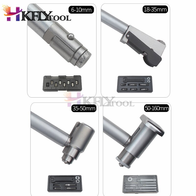 Dial Bore Gauge Hole Diameter Measuring Gauge Inside Diameter Scale Cylinder Volume Meter Dial Indicator Range 35-50MM 0.01MM