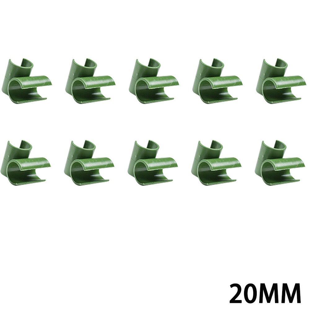 10 stk plantestøtte forteltsøyle hagetilbehør brakett druer tomat vinplante plantestøtte markisestolpe hage gård tilgang: 20mm
