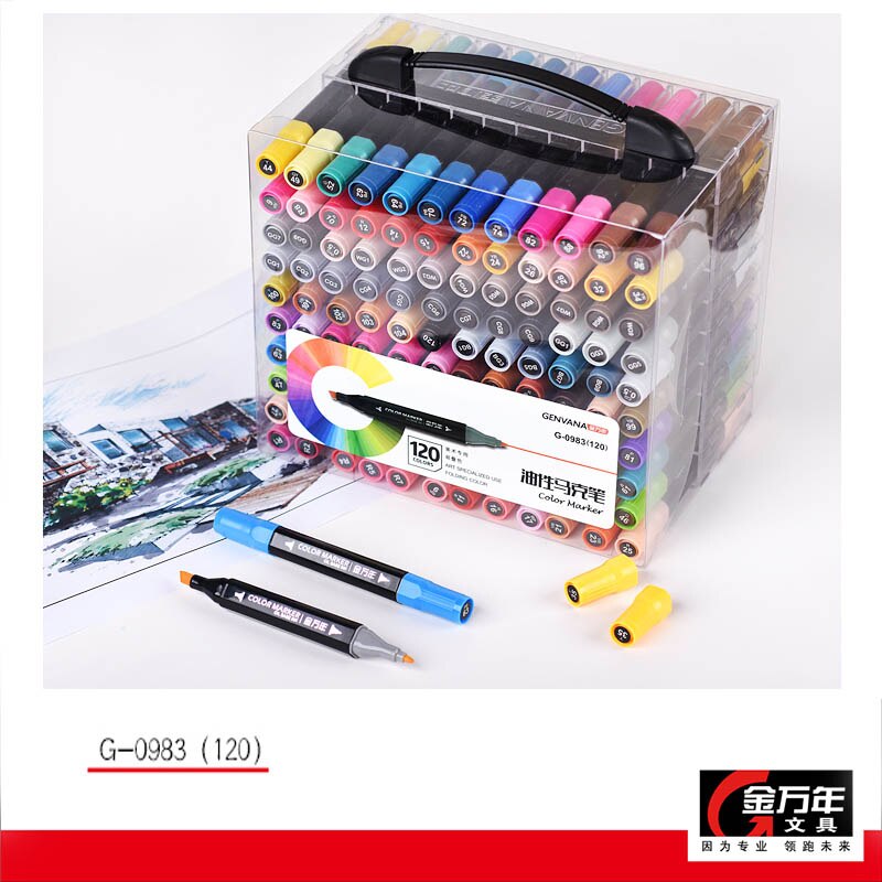 Shuttle Art 280 Colores Marcadores De Arte A Base De Alcohol | Envío gratis