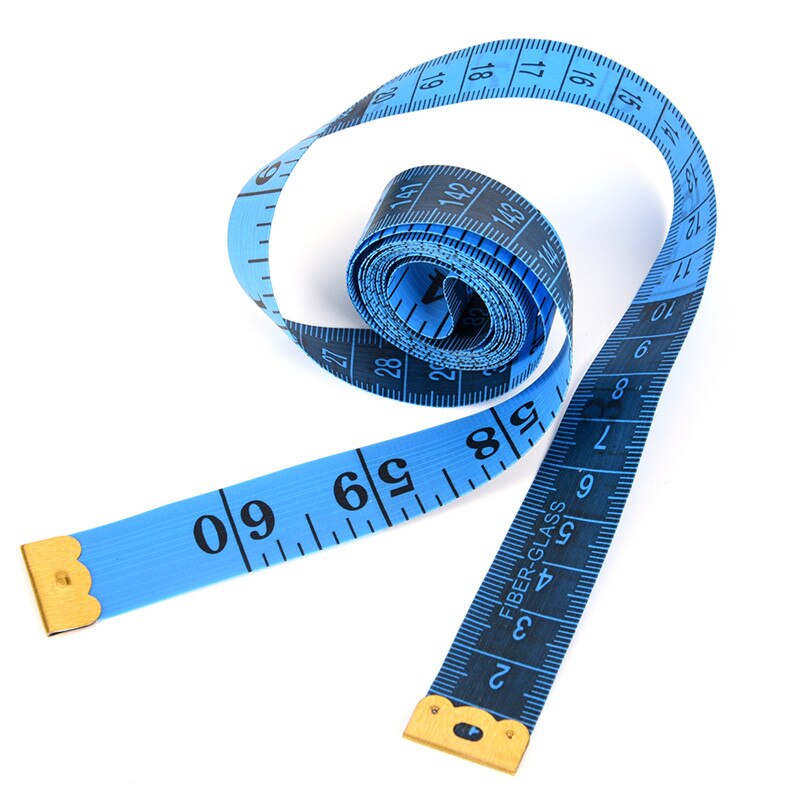 Cinta de costura a medida Regla de medición de cuerpo plano suave medida 150 cm/60"