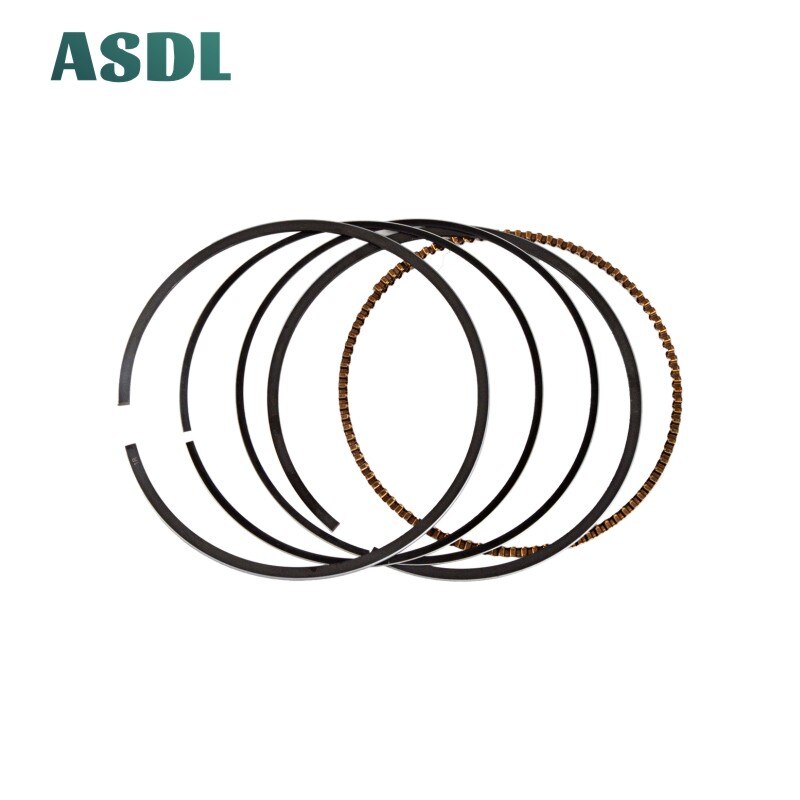 Piezas de motor de motocicleta, conjunto de pistón y anillos STD + 25 + 50 83mm 400mm 2003mm 2004mm para AN400 AN 2005 Burgman 2006 83,25 83,50