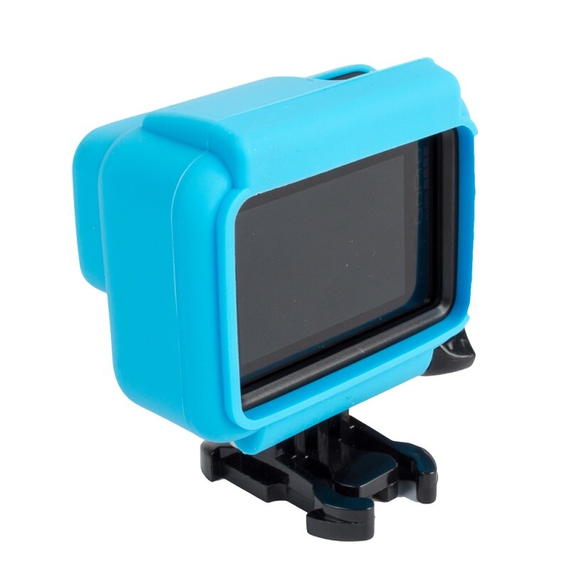 Neue FÜR gehen Profi Weiche Silikon fallen Schutz Abdeckung für GoPro Held 5 6 7 Schwarz Sport Aktion Kamera Zubehör Standard Rahmen