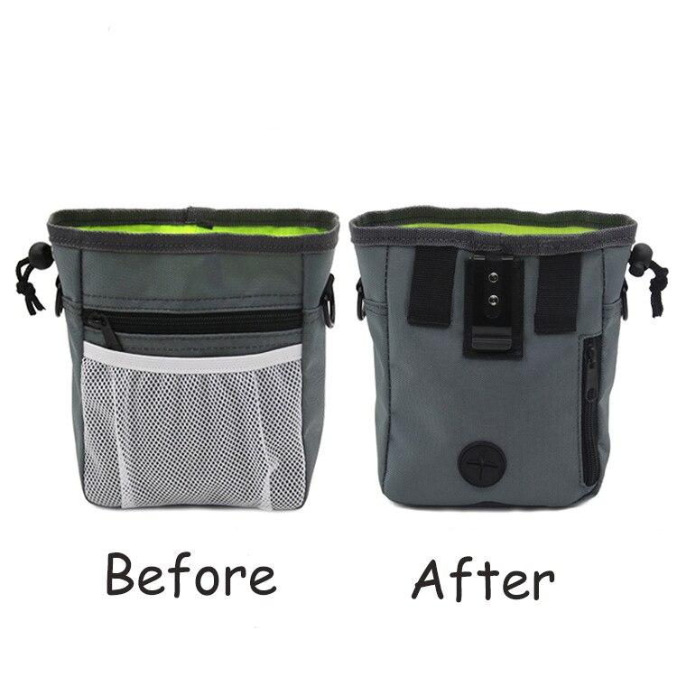 Portable Pet Dog Treat Bag Training Belt Pocket Bag Puppy Snack Reward Waist Bag for Outdoor Aids Pouch food container pouch