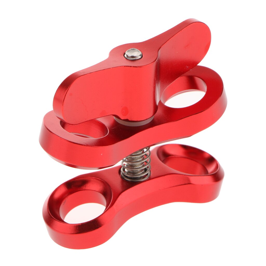 Underwater Diving Ball Join Connector Clamp Mount Arm For Flashlight