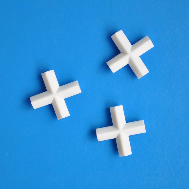 N35 magnet ptfe magnet omrører omrører ptfe kryds omrører 38/40/42 / 50mm hvid teflon roterende stang , 3 stk