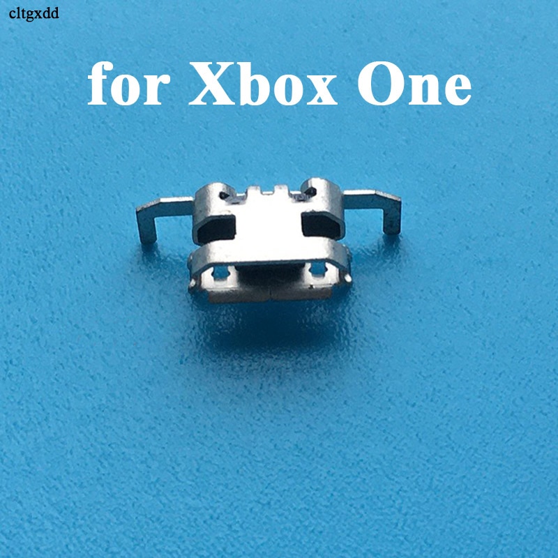 cltgxdd 2pcs Micro USB Charge Charging Socket Replacement Port for Xbox One Controller