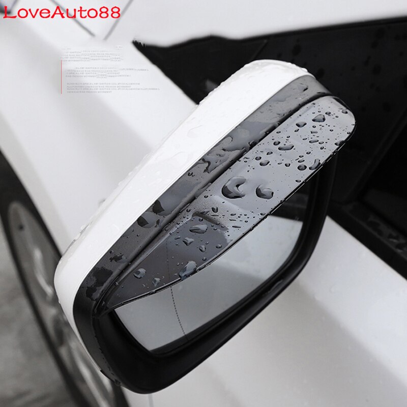 Auto Achteruitkijkspiegel Shield Regen Wenkbrauw Weer Strip Auto Spiegel Regenkap Schaduw Voor Honda Crv CR-V