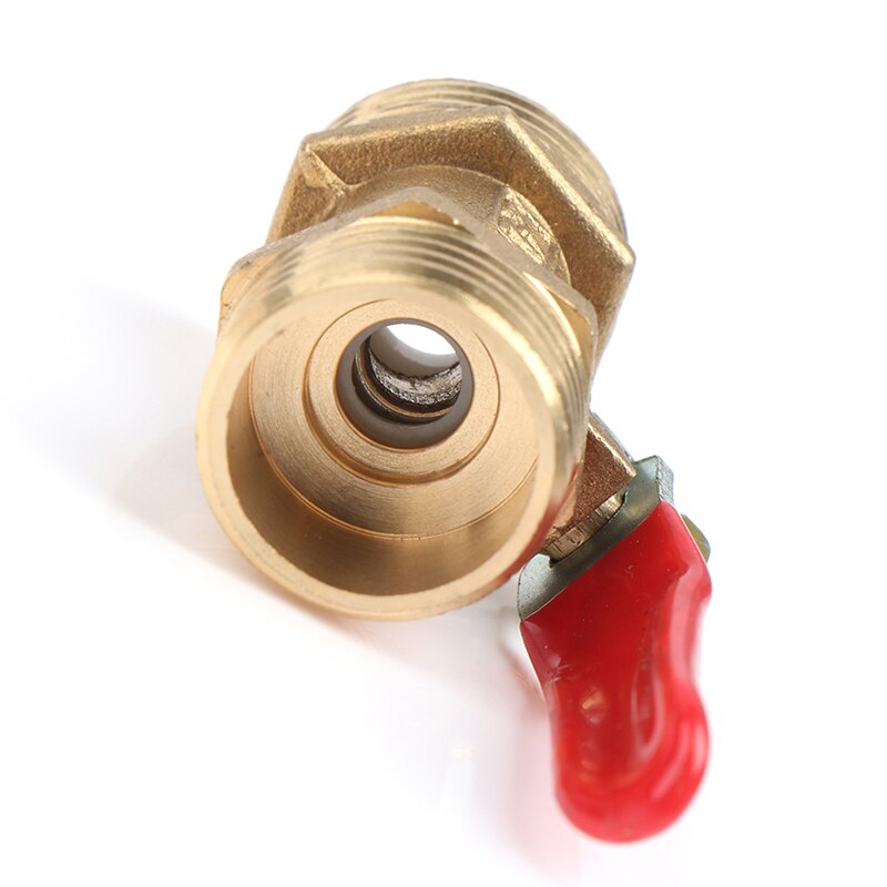 1PCS 1/4'' 3/8'' 1/2'' Brass Ball Valve BSP Threaded Air Water Oil Flow Control Plumbing Fitting