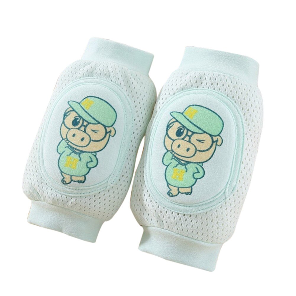 Children Knee Pads Baby Breathable Mesh Baby Crawling Knee Protective Pads Brace S7JN: 19
