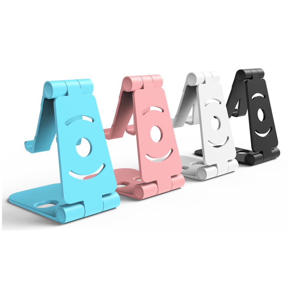 2019New Phone Holder Stand for iPhone XS XR 8 X 7 6 Foldable Mobile Phone Stand for Samsung Galaxy S10 S9 S8 Tablet Stand Desk