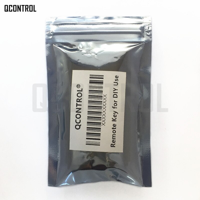 QCONTROL Remote Key with Chip for JEEP Vehicle Auto Liberty Wrangler Commander Patriot Compass Grand Cherokee Uncut Blade