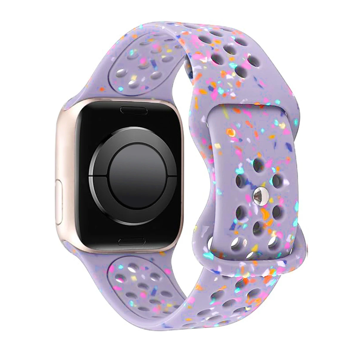 Sport Silicone Strap for Apple watch band 40mm 41mm 45mm 44mm 38 49 Breathable bracelet iwatch Series 10 9 8 7 6 5 3 SE Ultra 2: XL / Mint
