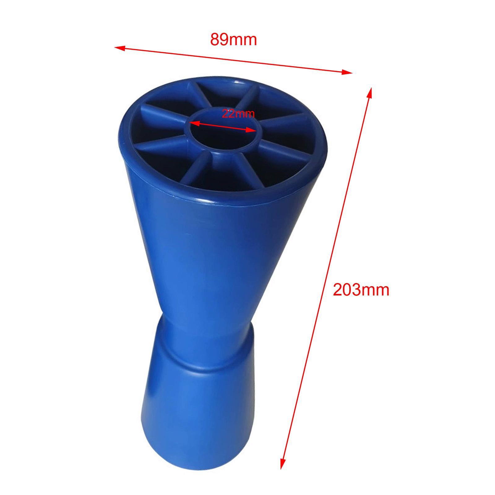 Boat Trailer Bow Roller Diameter 3.50inch Aperture 0.87inch Components Rolling Tool for Camper Docks and Ports RV Motorboat