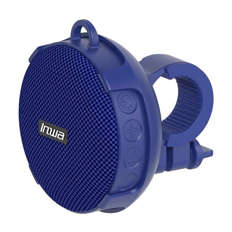 INWA MZ-360 Drahtlose Bluetooth Fahrrad Tragbare Lautsprecher TF USB IPX7 Wasserdicht Und -beweis Für Musik Ich bin Freien Klang Fahrrad montieren: Blau