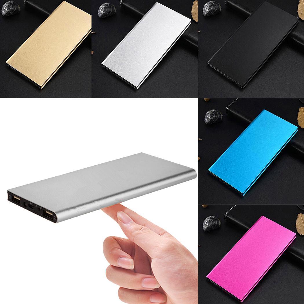 Ultra-dünne 10000Mah Power Bank Tragbare Ladegerät Externe Batterie Dual USB Power Für xiaomi Tabletten Poverbank