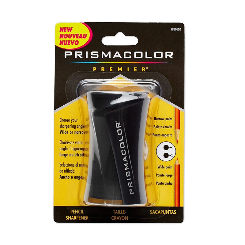 Prismacolor Premier Potlood Sharp Ener Met 2 Bladen Een Breed Punt Voor Dekking Of Een Fijne Punt Voor Sharp Details